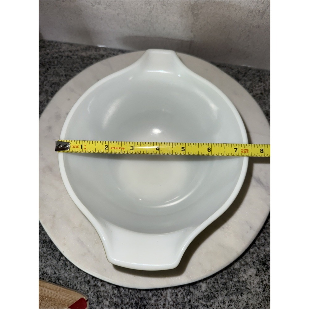 Vintage Pyrex 442 1-1/2 Quart Cinderella Mixing Bowl Verde Green Olive Avocado - Picture 6 of 12